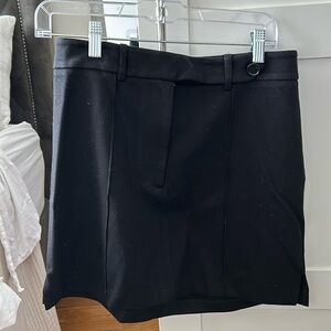 Anine Bing Black Mini Skirt